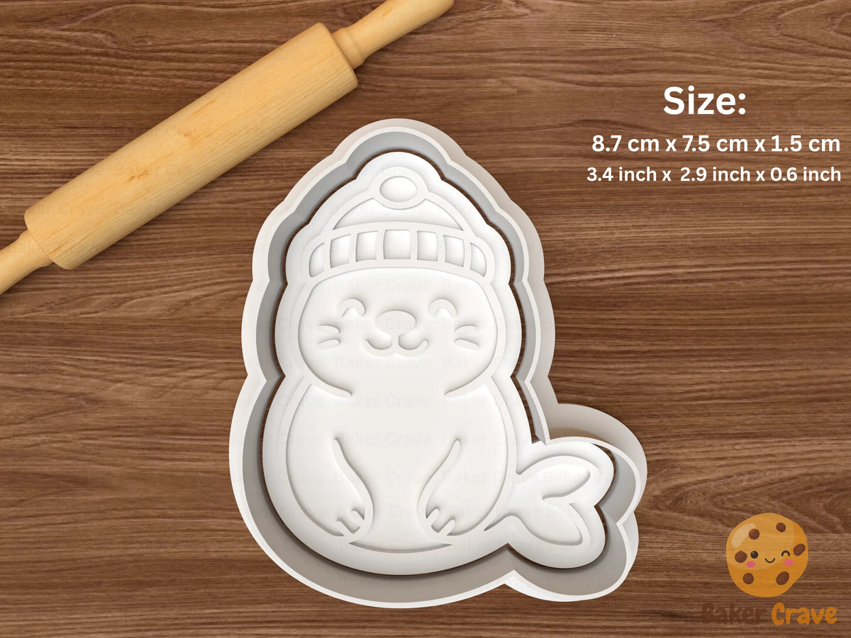 Winter Animals Cookie Cutter Set STL File - wnanimals2