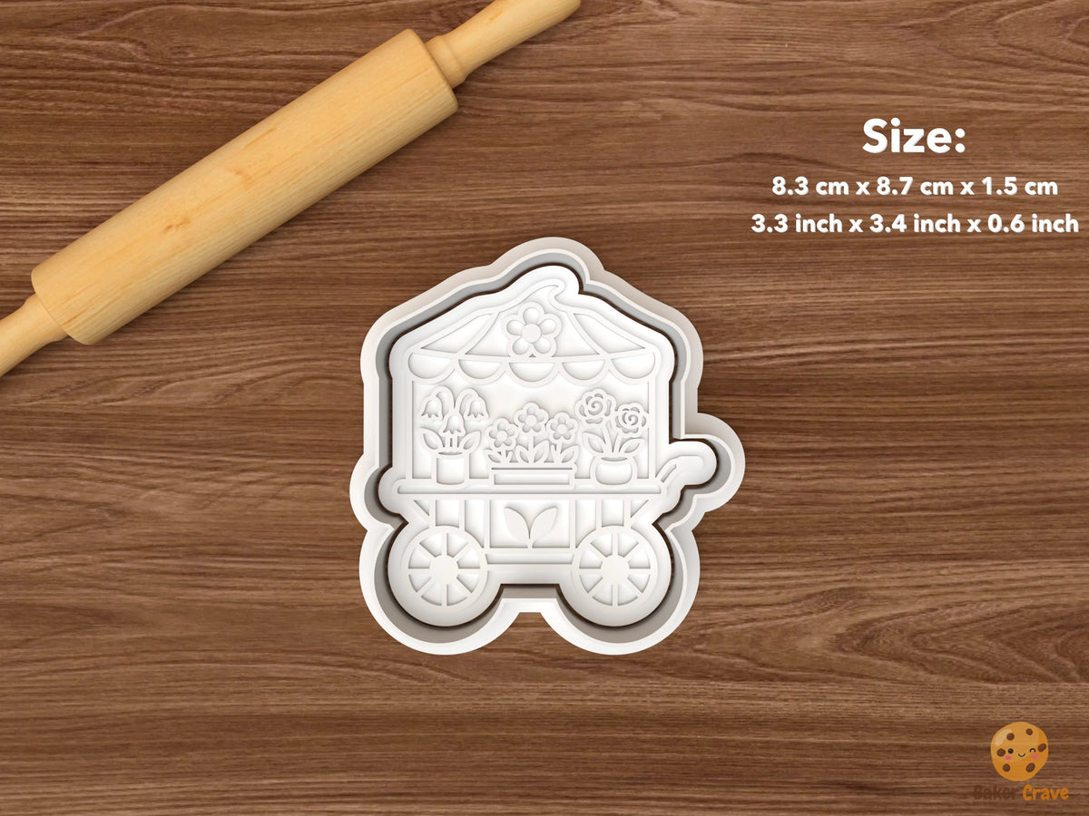 Witch Florist Cookie Cutter Set
