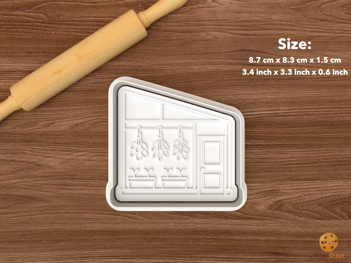 Witch Greenhouse Cookie Cutter Set