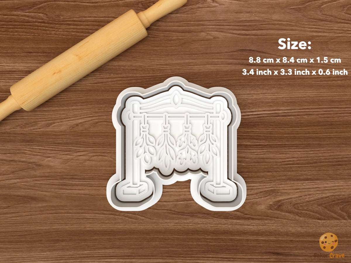 Witch Herb Garden Cookie Cutter Set