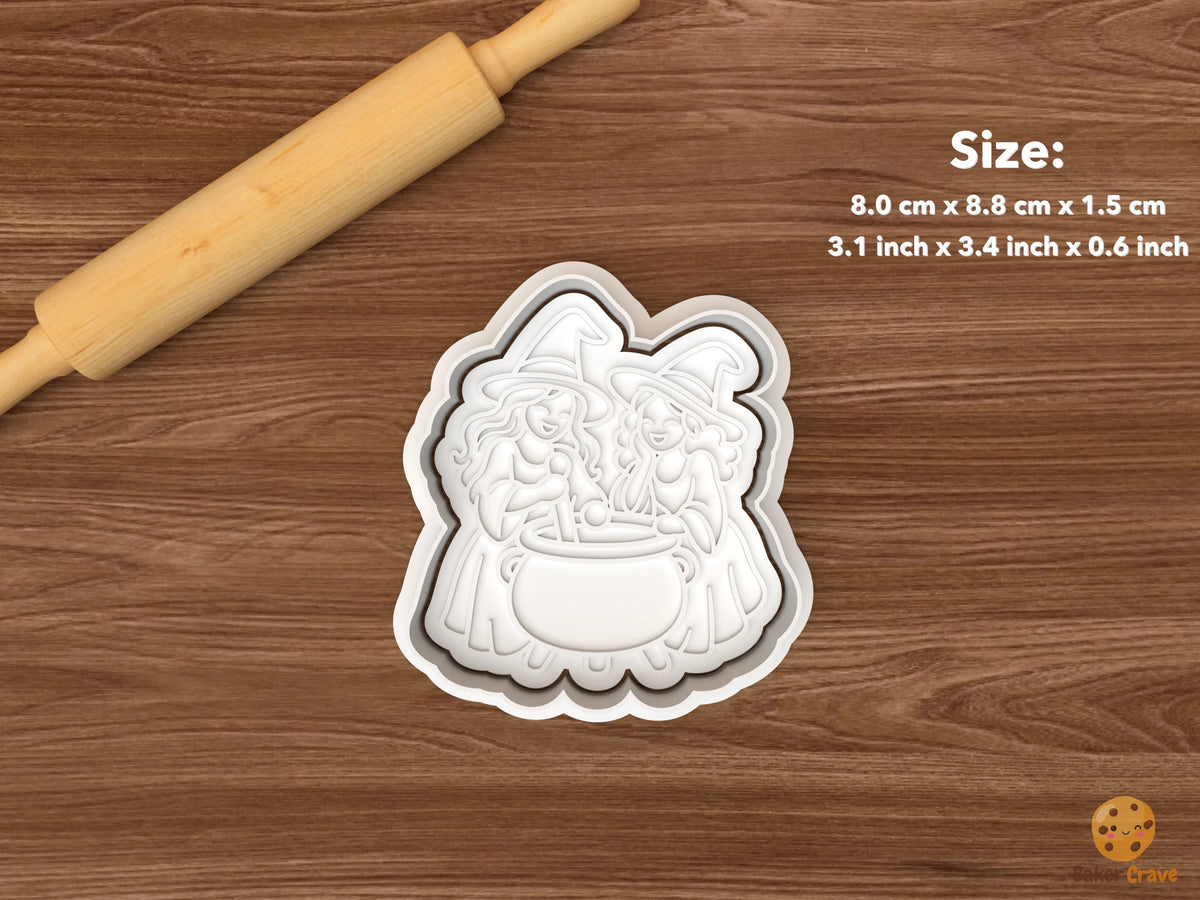 Witch Sisters Collection Cookie Cutter Set