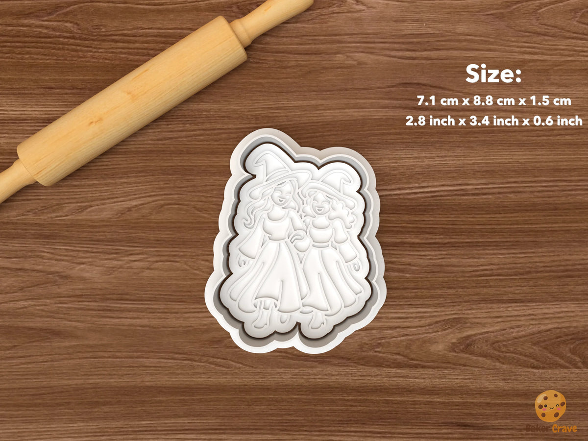 Witch Sisters Collection Cookie Cutter Set