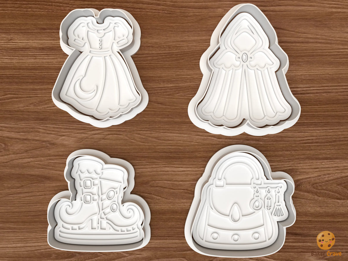 Witch Wardrobe Cookie Cutter Set
