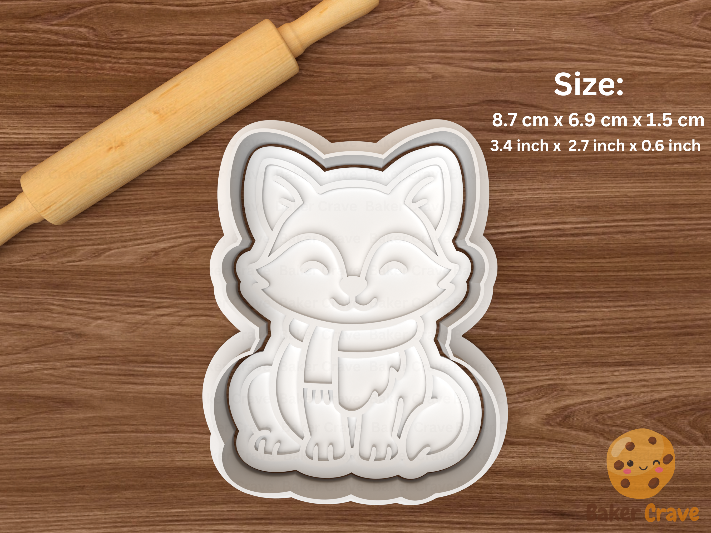 Winter Animals Cookie Cutter Set STL File - wnanimals3