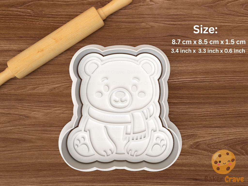 Winter Animals Cookie Cutter Set STL File - wnanimals4