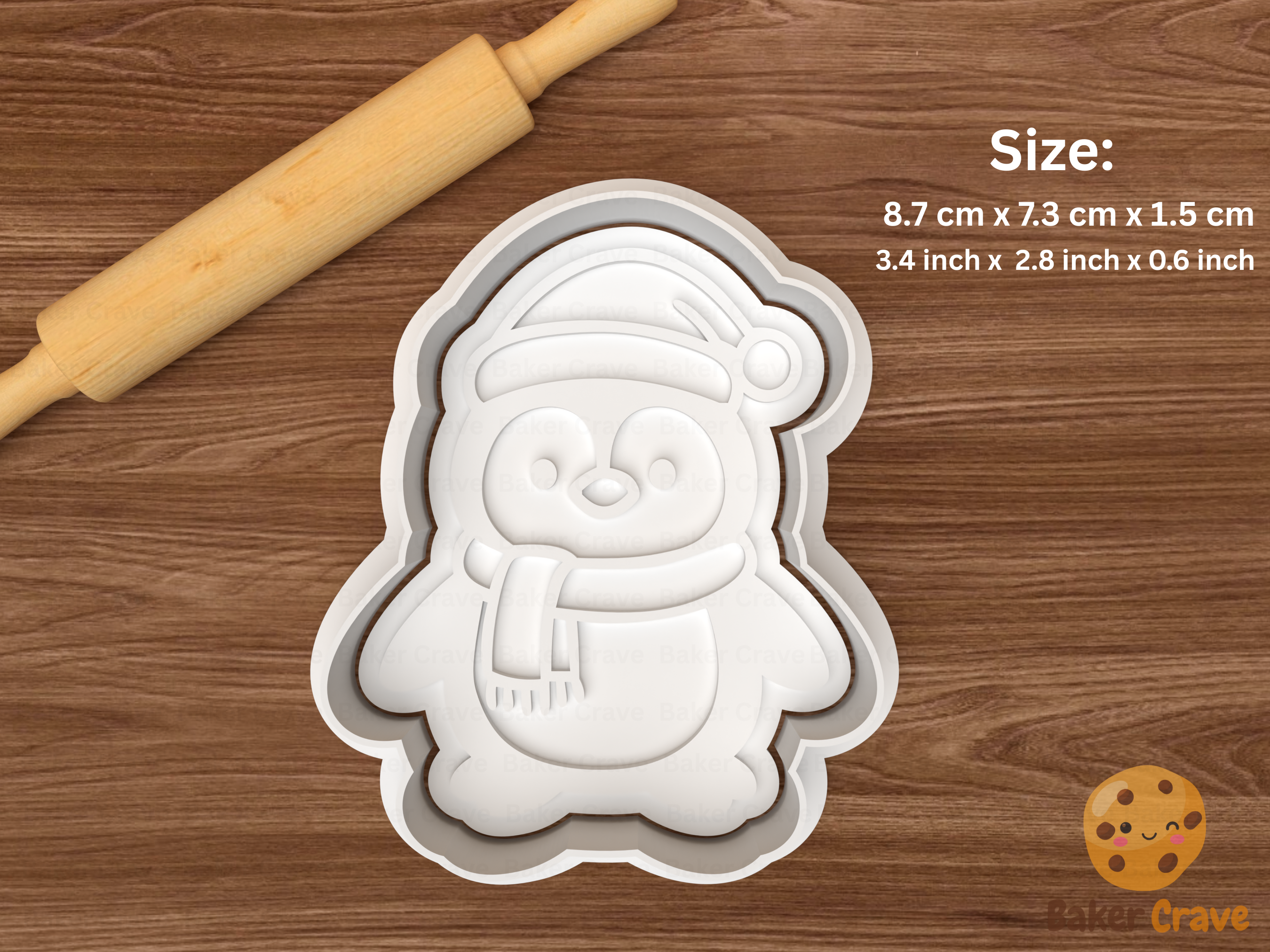 Winter Animals Cookie Cutter Set STL File - wnanimals5