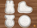 Wrestling Team Cookie Cutter Set STL File - 01 set main