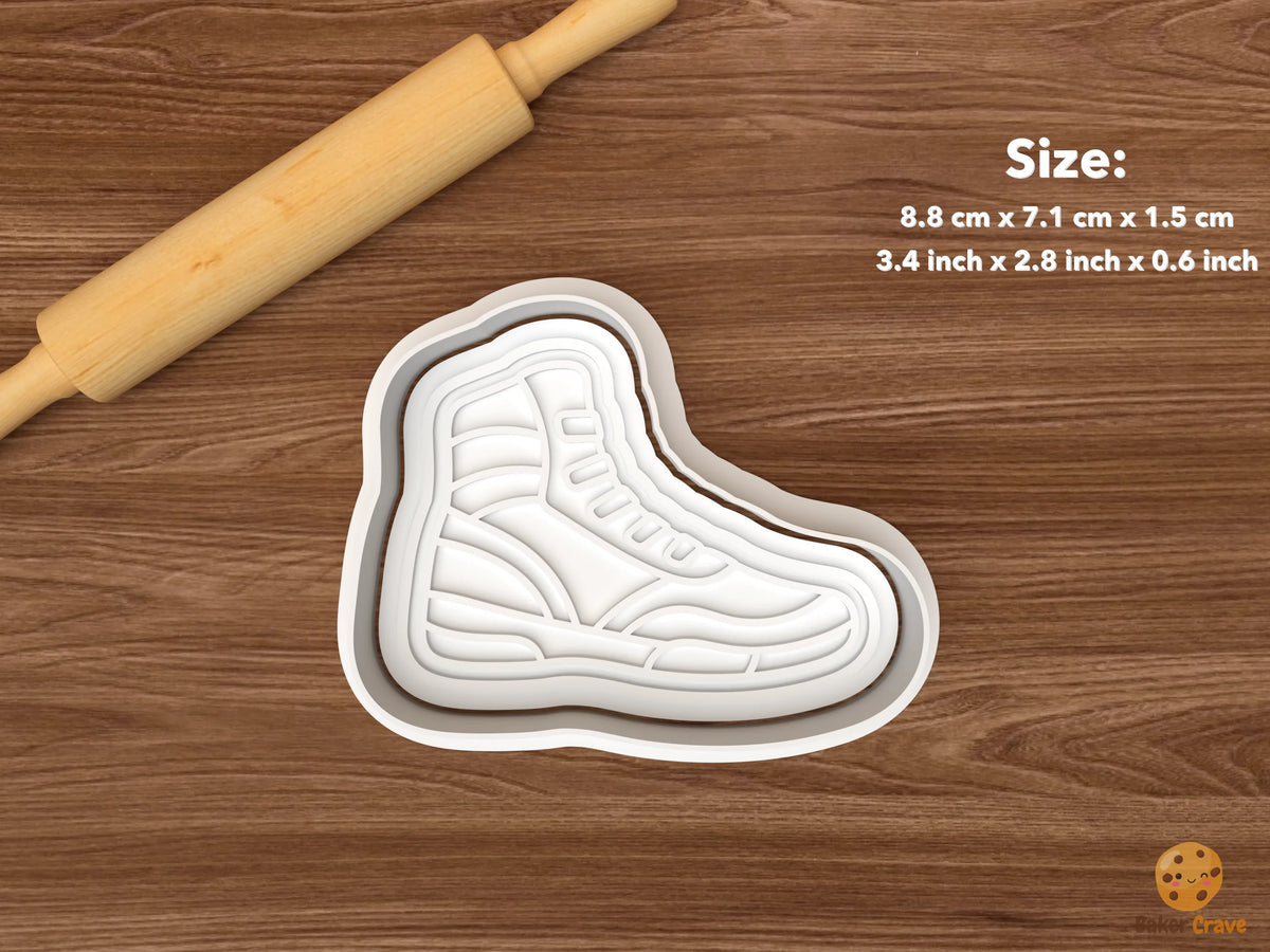Wrestling Team Cookie Cutter Set - single wrestling shoe