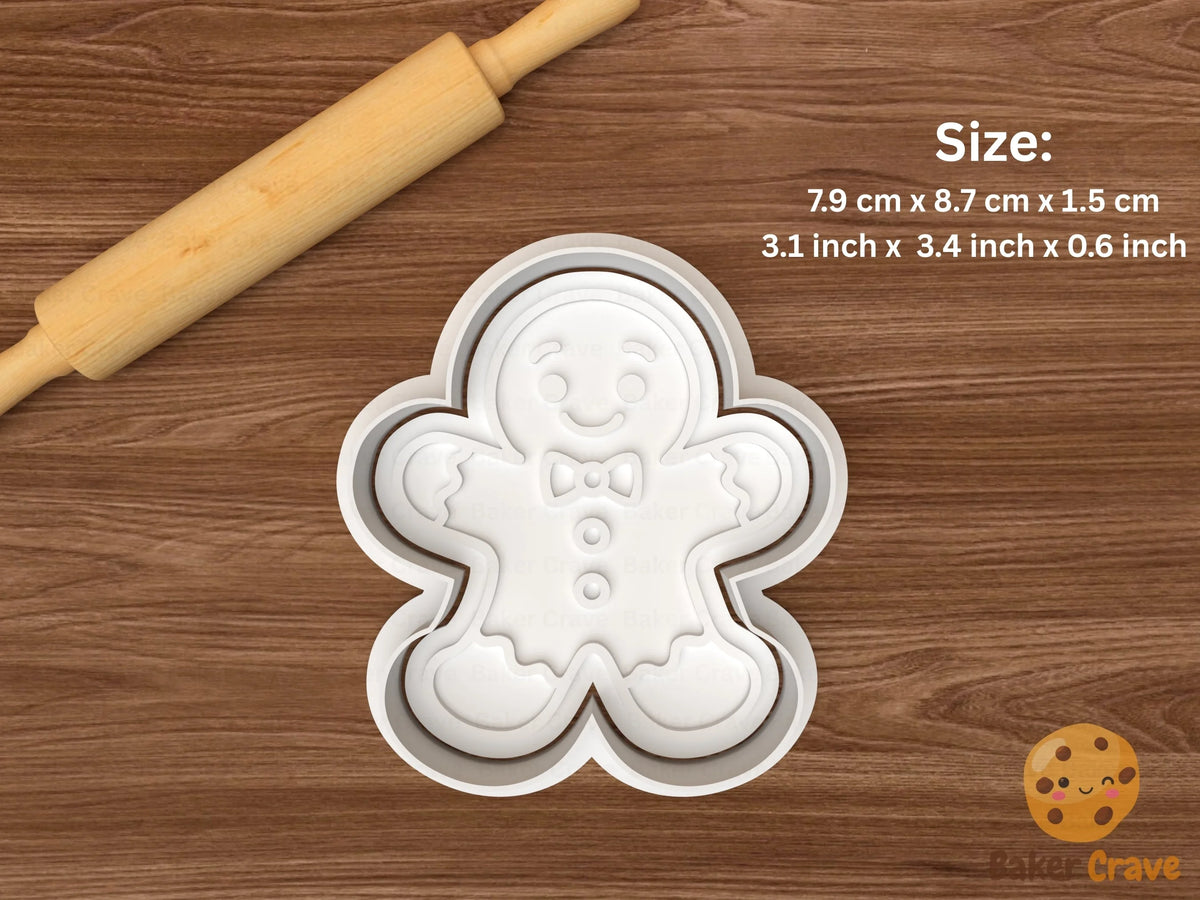 Xmas Cookie Cutter Set STL File - xmas4