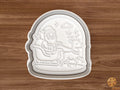 Xmas Sleigh Scene Cookie Cutter STL File - xmasscene1fix
