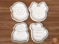 Xmas Cookie Cutter Set STL File - xmas1