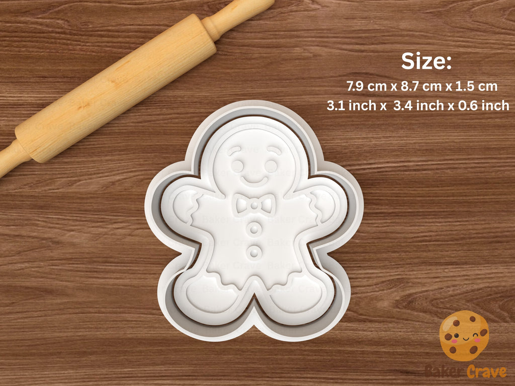 Xmas Cookie Cutter Set STL File - xmas4