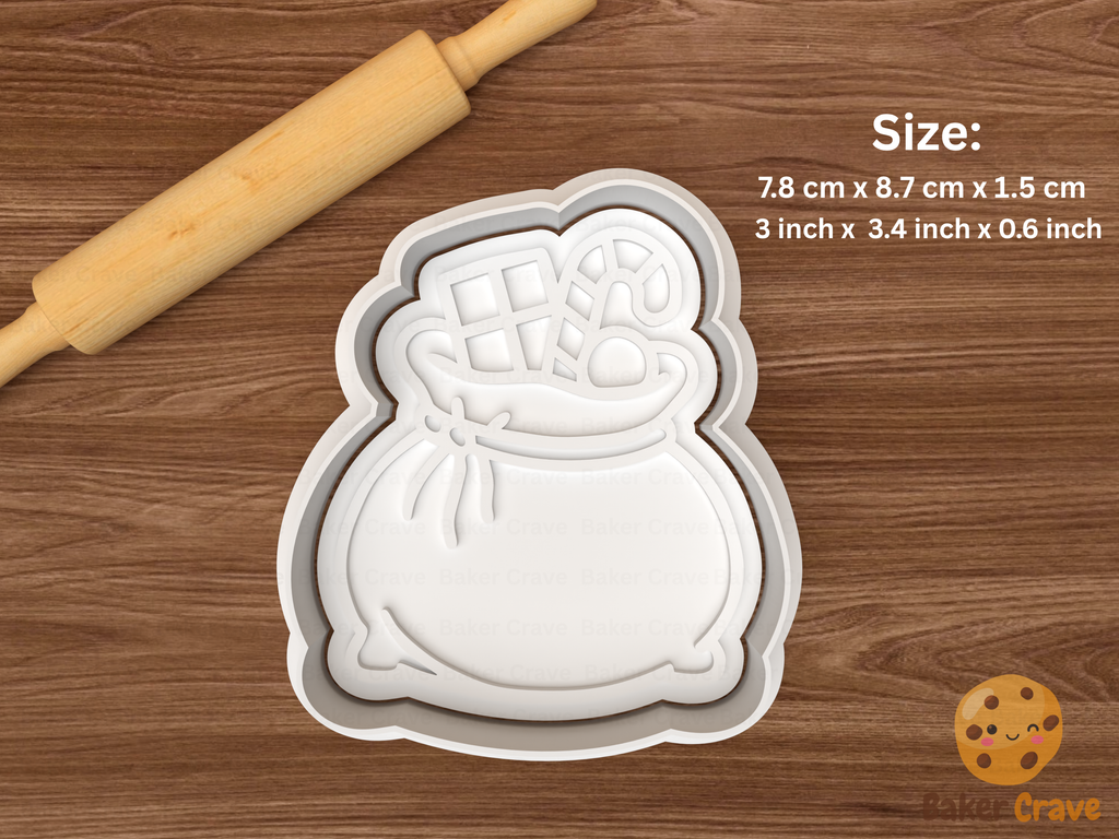 Xmas Cookie Cutter Set STL File - xmas4