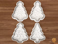 Christmas Tree Cookie Cutter Set STL File - xmast1