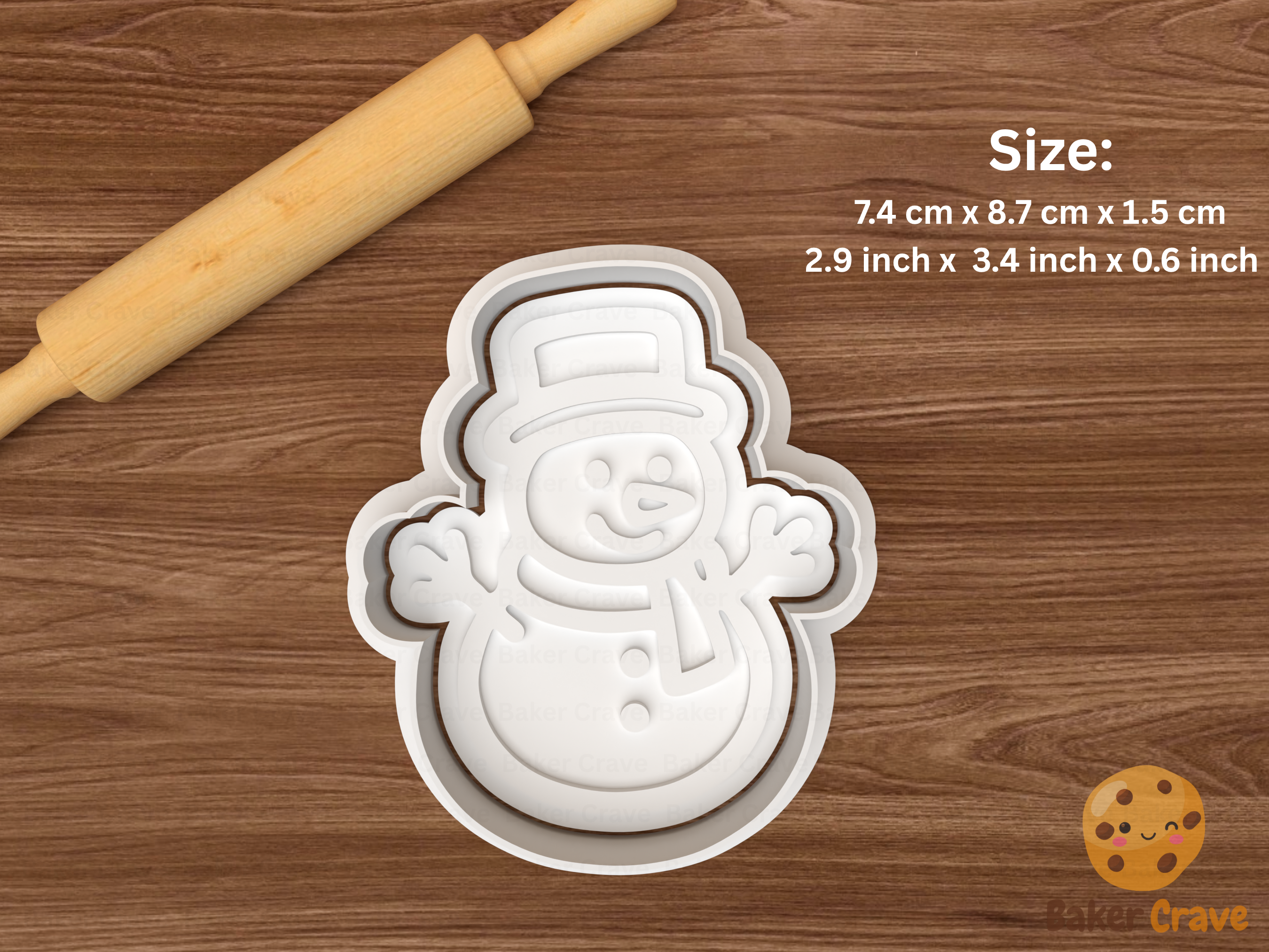 Christmas Town Cookie Cutter Set STL File - xmastown3fix