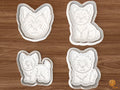 Yorkshire Terrier Dog Cookie Cutter Set STL File - 01 set main
