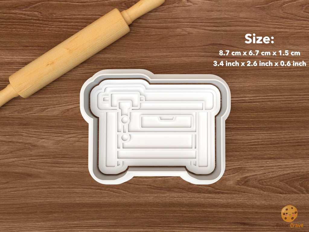 Youth Skills Workshop Cookie Cutter Set STL File - single workshop bench